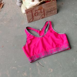 Under Armour Dark pink sports bra